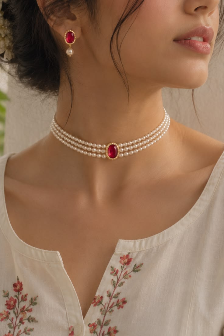 Choker necklace